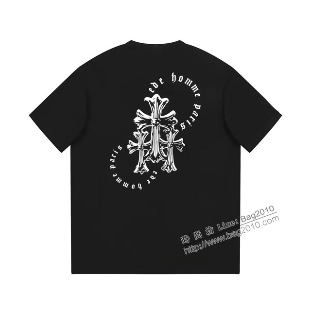 Chromehearts專櫃克羅心2023SS新款印花T恤 男女同款 tzy2828
